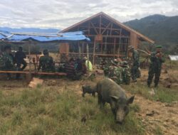 H+3 TMMD di Ibele, Semangat Warga dan TNI Bangkit Rampungkan Proyek