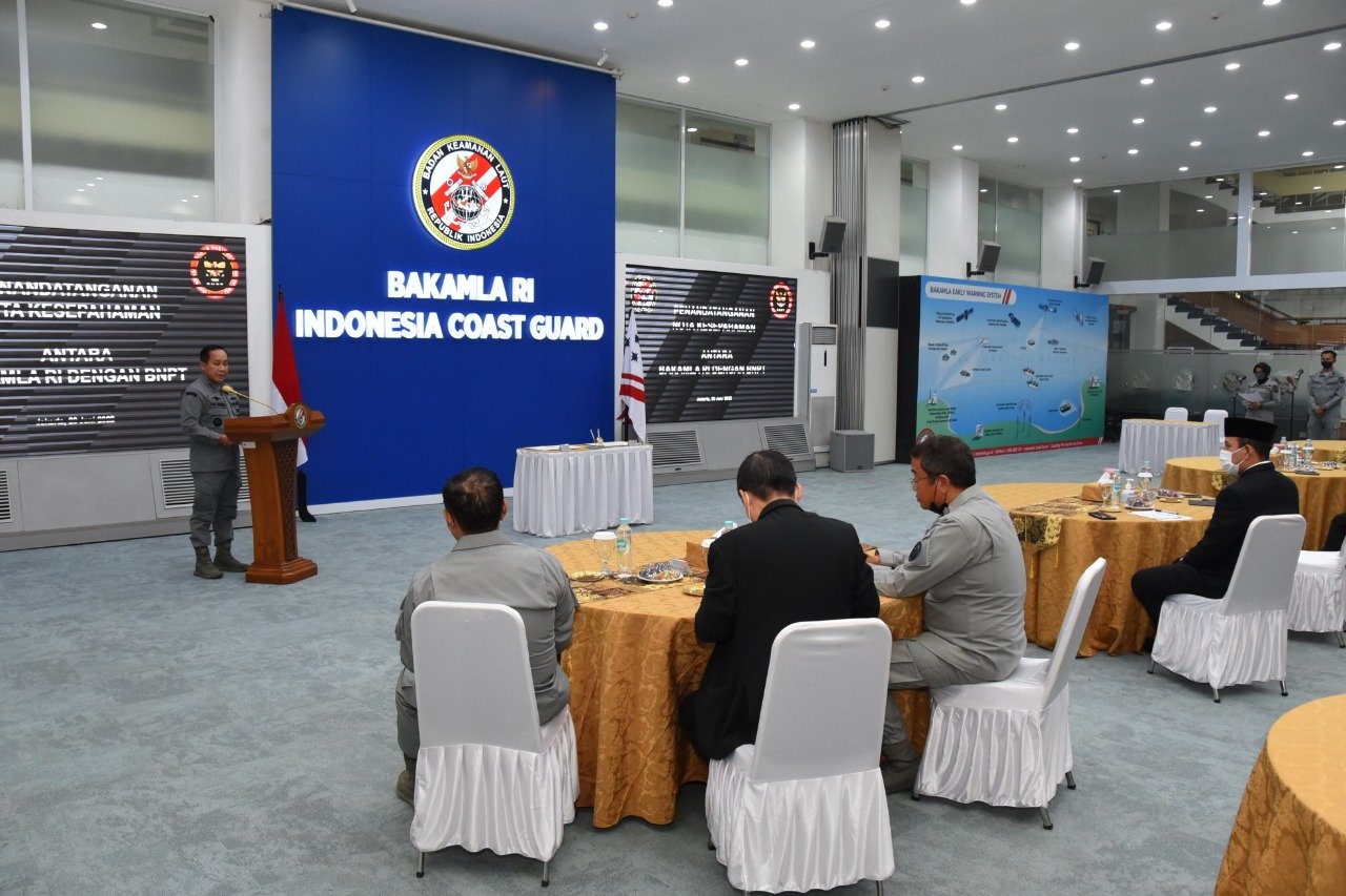 Bakamla RI dan BNPT Sinergi Tegas Berantas Terorisme