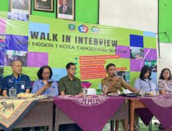 SMKN 1 Tangsel Gelar Walk in Interview 250 Alumni Diterima 8 Perusahaan Besar