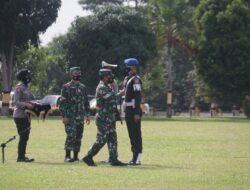 Pangkogabwilhan I Pimpin Apel Gelar Pasukan Operasi Lilin Seligi 2020 di Polda Kepri