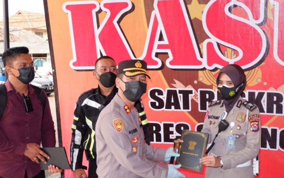 Kapolres Serang Kota Apresiasi Tiga Personel Beraksi Heroik