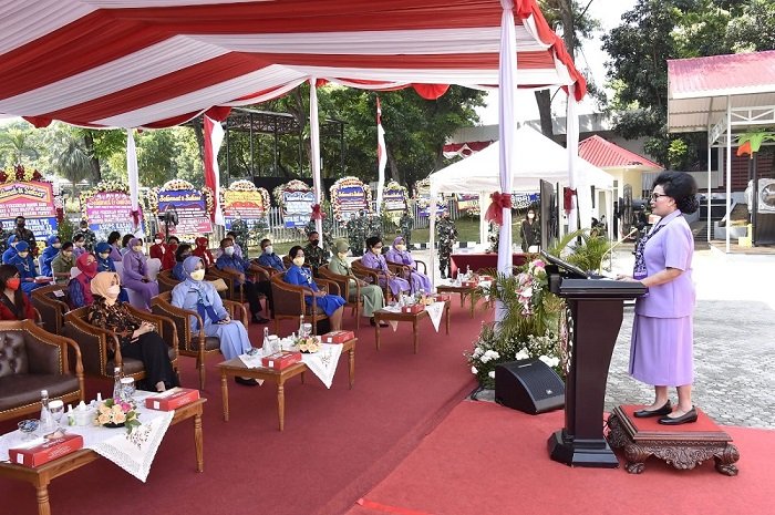 Ketum Dharma Pertiwi Resmikan Gedung Daycare dan PAUD Holistik Integratif di Mabes TNI