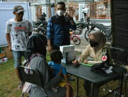 Denkesyah 03.04.04 Serang Diturunkan Peduli Korban Pengungsian Banjir