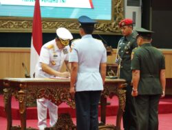 Panglima TNI Pimpin Serah Terima Jabatan Kapus RB TNI
