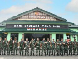 Danrem 174 Merauke Terima Kunjungan Tim Current Audit Itjenad