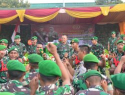 Danrem 174/ATW Kunjungi Yonif 757/Ghupta Vira untuk Lihat Kondisi Prajurit