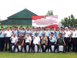 Kapolres Cilegon Hadir di Apel Deklarasi Janji Kinerja Kemenkumham Banten 2020