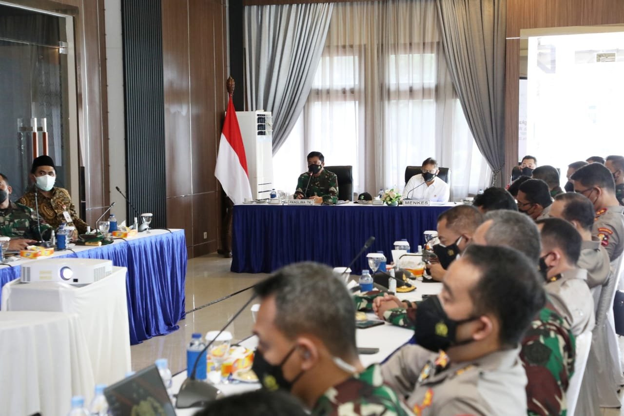 Panglima TNI Perintahkan Perkuat Tracing Kontak Erat Covid-19 di Wonogiri