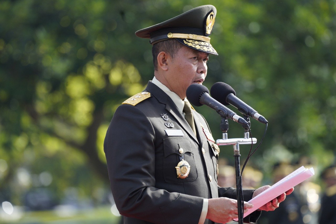 Prajurit dan PNS Mabes TNI Rayakan Hari Sumpah Pemuda ke-94