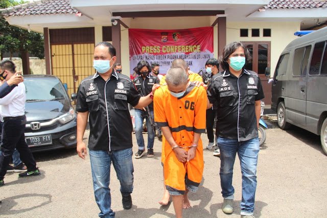 Februari-Maret 2021, Satreskrim Polres Lebak Ungkap 5 Kasus Pencurian