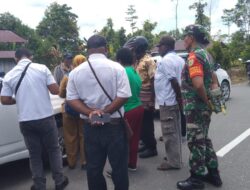 Babinsa Koramil 1710-03 Dampingi DPMDK Survey Lokasi Pemekaran Kampung Binaan