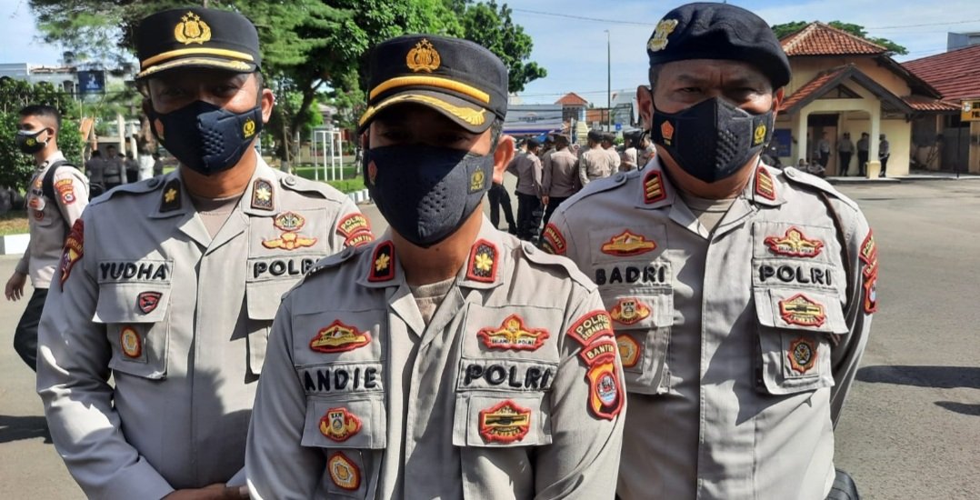 Polres Serang Kota Gelar Apel Cek Personel Pengamanan Jelang Pilkades