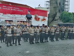 Satuan Korbrimob Kelapa Dua Apel Keberangkatan ke Lokasi Bencana Banjir Longsor Cigudeg