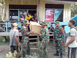 Yonif 126/KC Antarkan Duka ke Peristirahatan Terakhir dengan Berbela Sungkawa