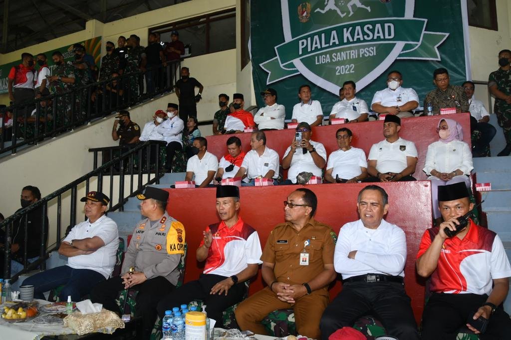 Pangdam Harap Tim Kuat Maluku Masuk Final Piala Kasad Liga Santri PSSI 2022