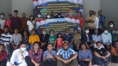Pemuda dan Mahasiswa Papua Dukung Pembangunan Wilayah