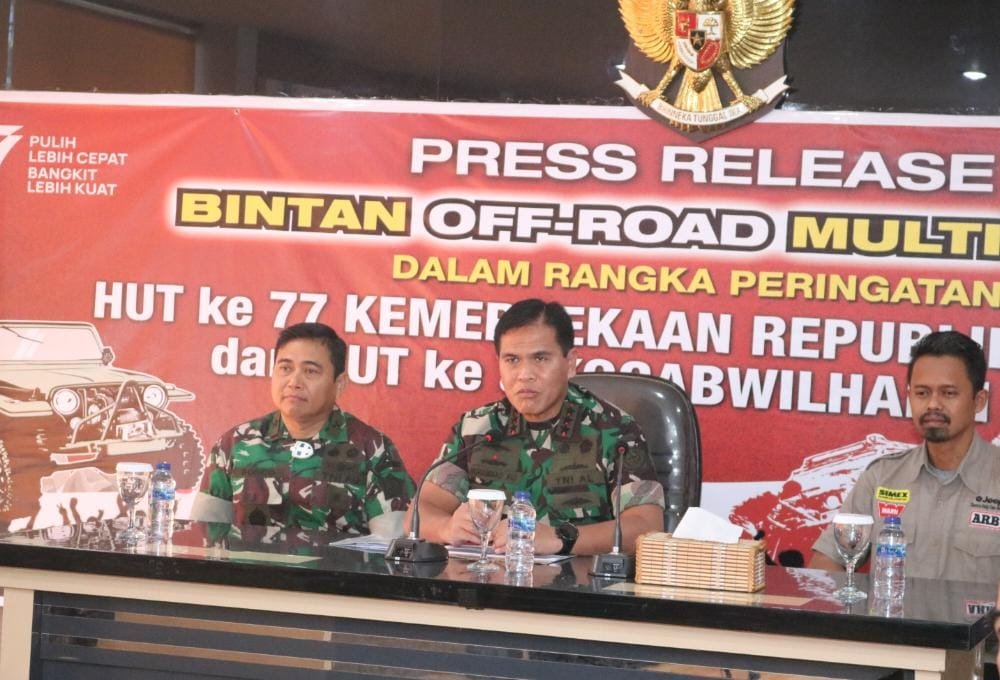 Jelang HUT RI ke-77, Kogabwilhan I Gelar Off-Road Multi Event di Kepri