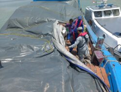 SPKKL TBK Bakamla RI dan Satpolairud Antisipasi Kelangkaan Bahan Pokok di Karimun