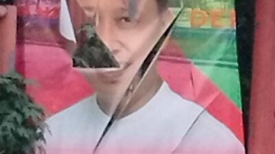 Baliho Sosialisasi SS di Depok Diduga Dirusak Lawan Politik