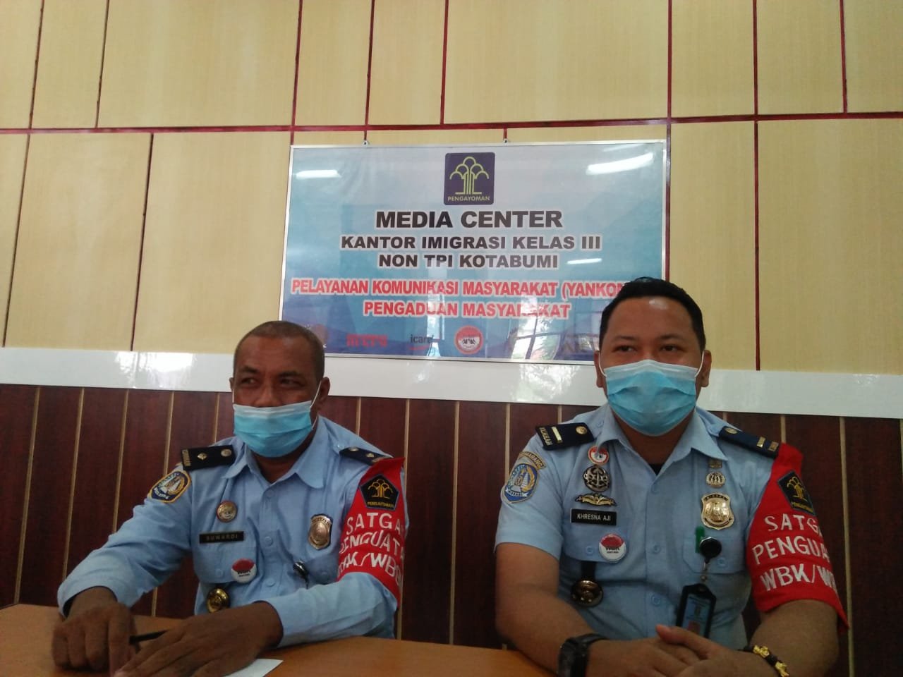 Imigrasi Kotabumi Jemput Bola Pembuatan Paspor saat Pandemi Covid