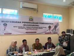 Musrenbang Banjar Agung Sinergi Pemerintah dan Masyarakat untuk Pembangunan Partisipatif