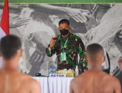 Danrem Merauke Pimpin Sidang Parade Penerimaan Bintara PK TNI AD 2021 untuk Calon Prajurit Berkualitas