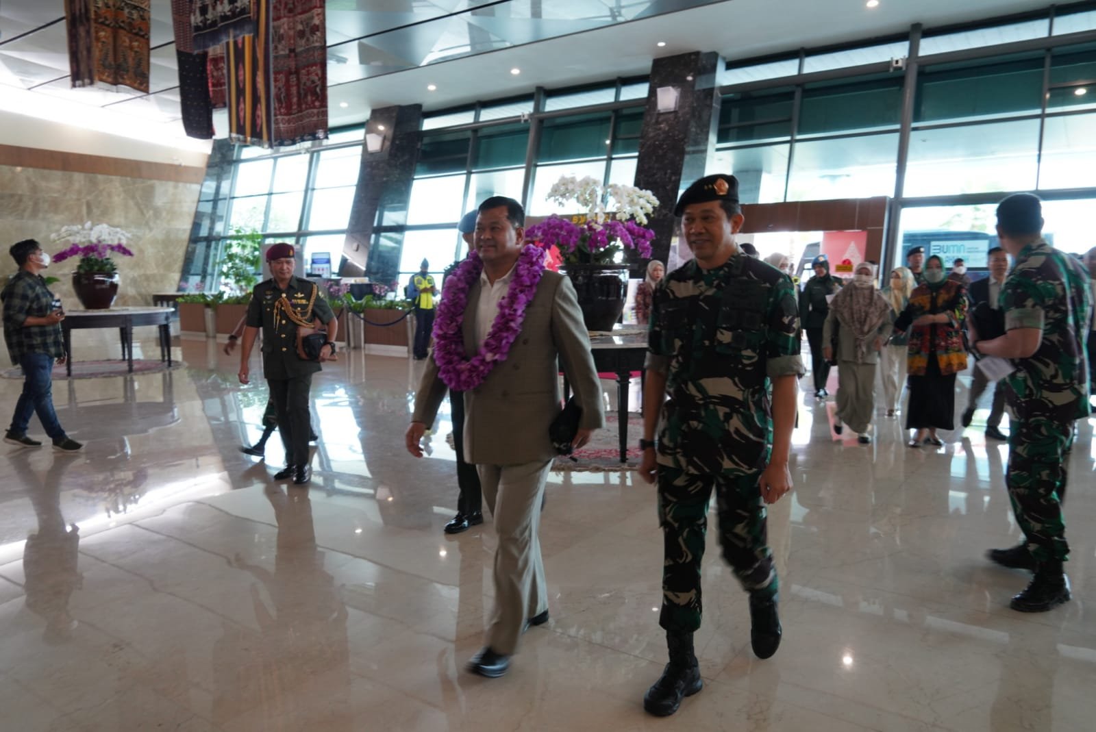 Panglima ABDB Kunjungan ke Indonesia