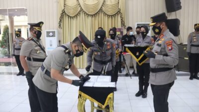 Serah Terima Jabatan Kapolres Lebak Dilaksanakan