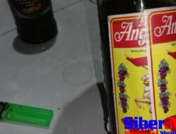 Diduga Miras Oplosan Merk Anggur Beredar di Rangkasbitung