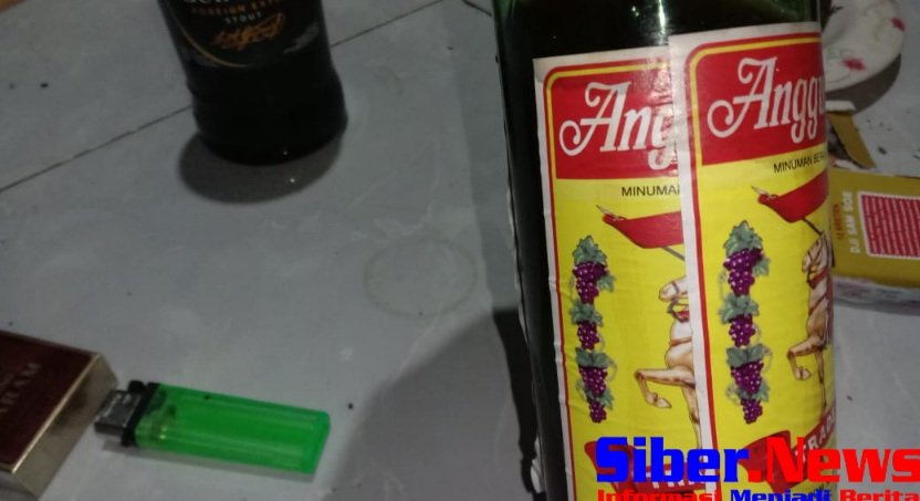 Diduga Miras Oplosan Merk Anggur Beredar di Rangkasbitung