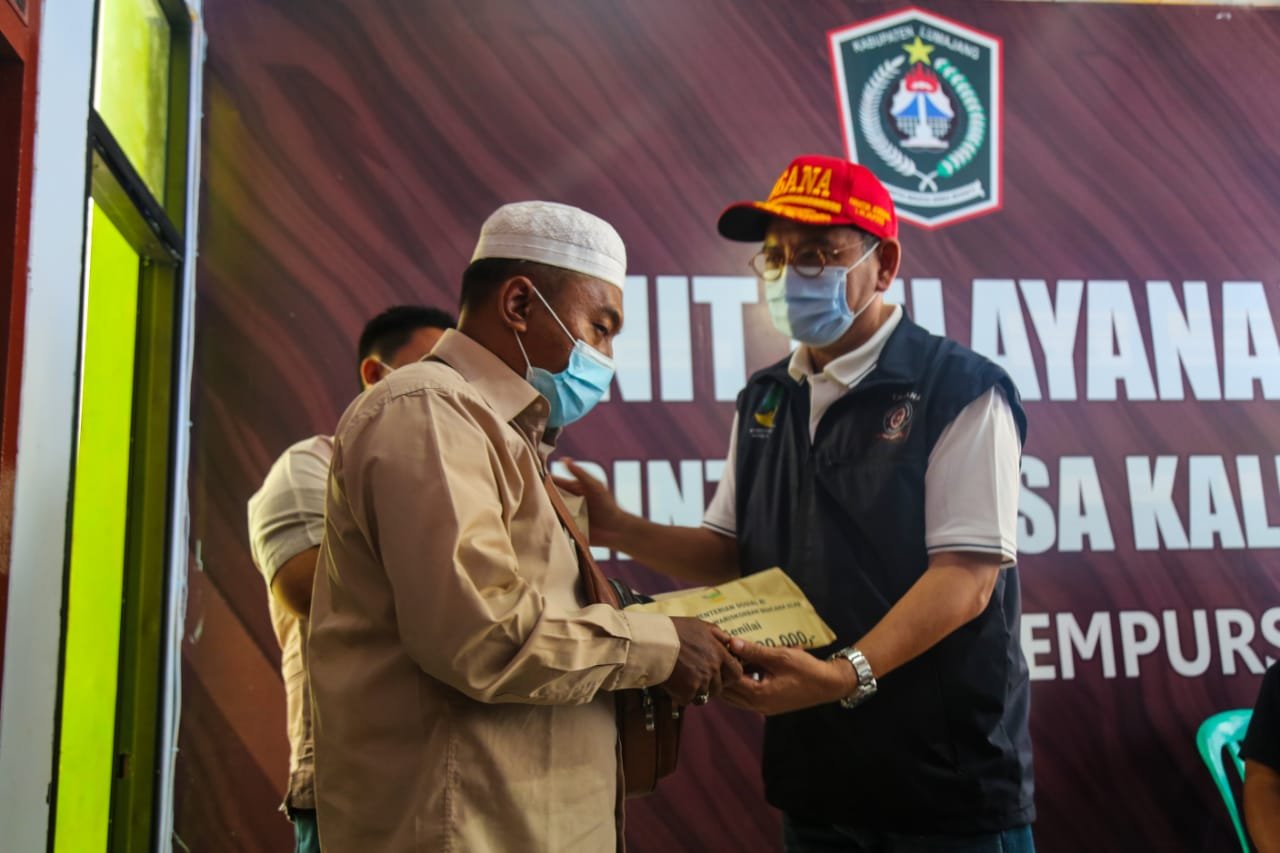 Kemensos Sisir Lokasi Gempa di Kabupaten Lumajang