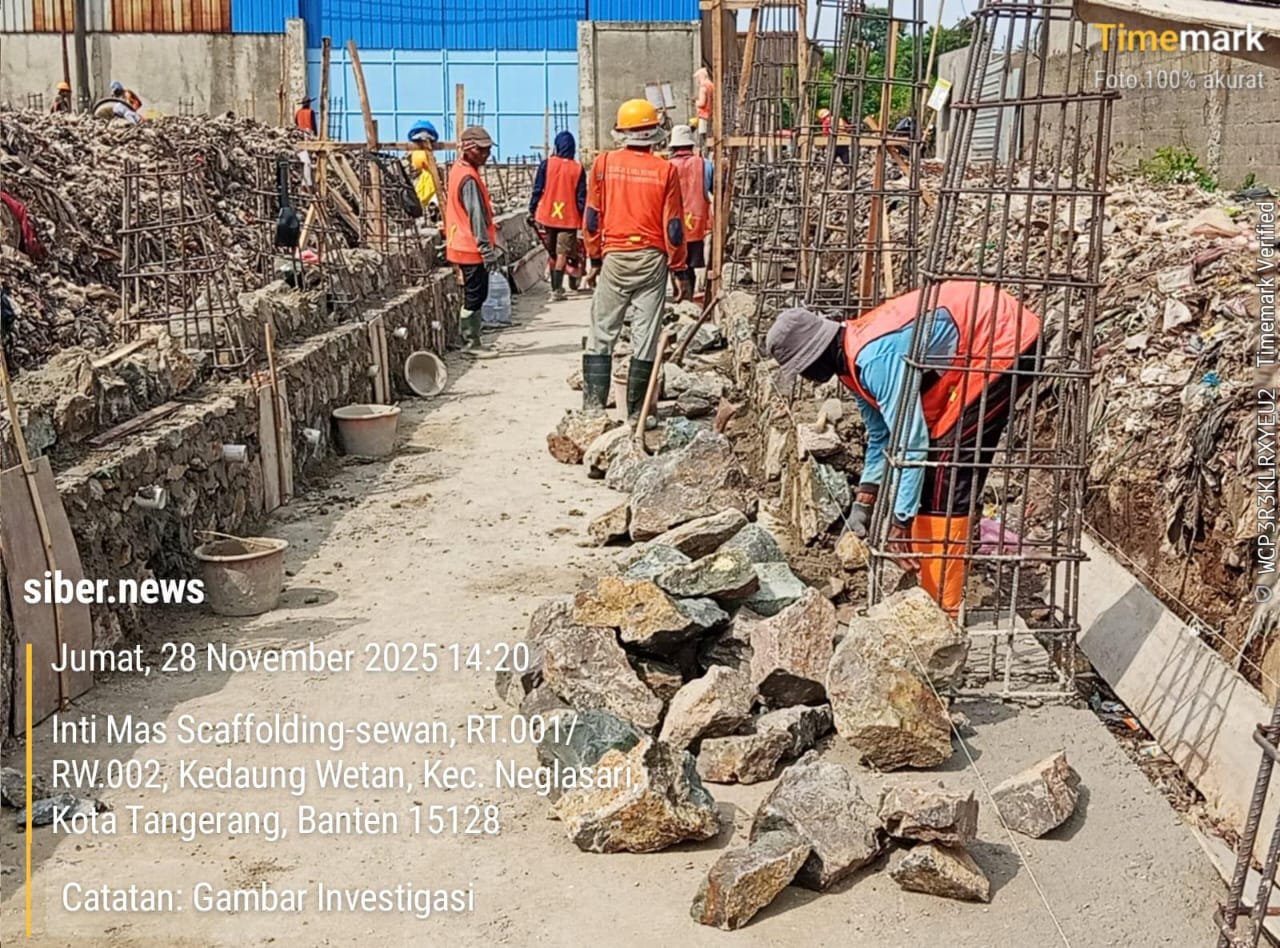 CV Vina Jaya Klarifikasi Konstruksi Drainase TPA Rawa Kucing Sesuai Kontrak