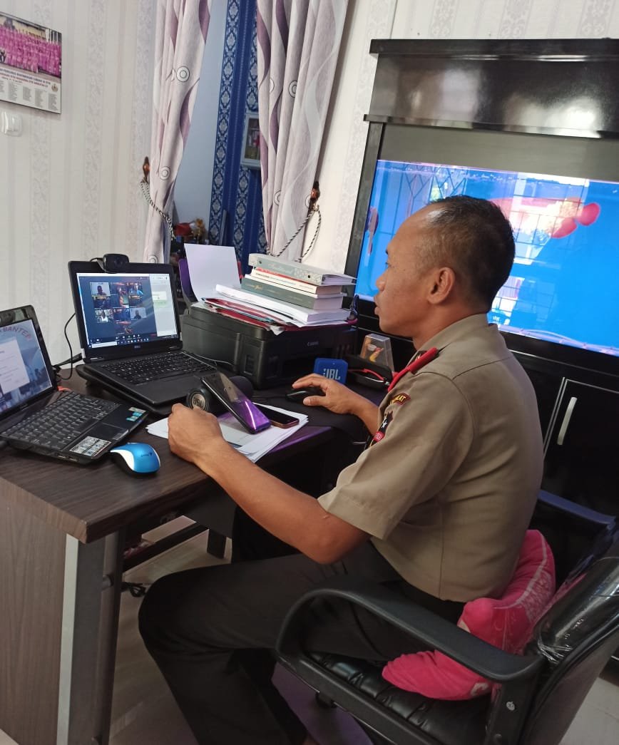 Perkuliahan Sespimmen Angkatan 60 Dilakukan Secara Daring di Masa Pandemi