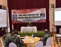 Otjen TNI Fasilitasi FGD soal Tuntutan Bebas dan Koneksitas