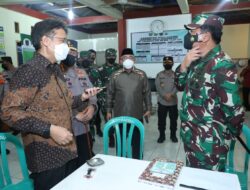 Panglima TNI Tinjau Posko PPKM Mikro Depok untuk Tingkatkan Kinerja