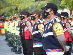 Panglima TNI dan Kapolri Pimpin Apel Satgas Covid-19 di Lamongan