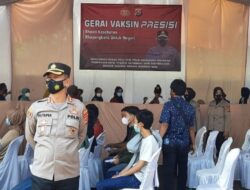 Polres Serang Kota Banten Gelar Vaksinasi Presisi dengan Berbagai Hadiah