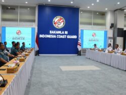 Bakamla RI Sambut Kunjungan Kerja Puskodal TNI AL