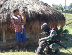 Satgas Yonif 751 Obati Warga Lanny Jaya Gratis lewat Patroli Simpatik