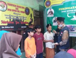 PKPS dan BPPKB DPAC Picung Gelar Bagi Takjil serta Santunan Puluhan Yatim-Fiatu