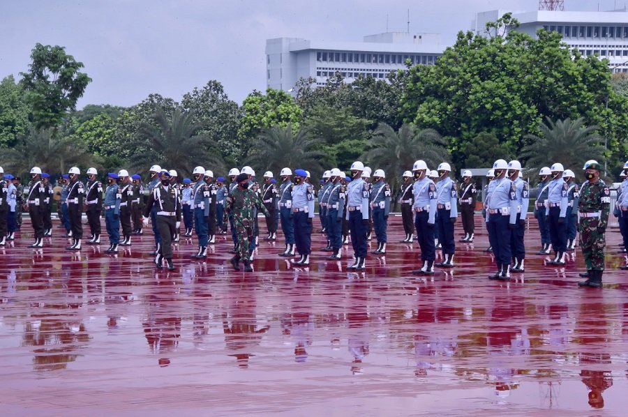 Kasum TNI Pimpin Upacara Gaktib dan Yustisi POM TNI