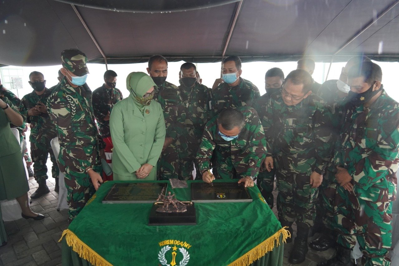 Danrem 064/MY Resmikan Guest House Baluarti Baru