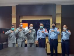 Kazona Tengah Bakamla RI Terima Kunjungan Kepala Kemenkumham Sulut