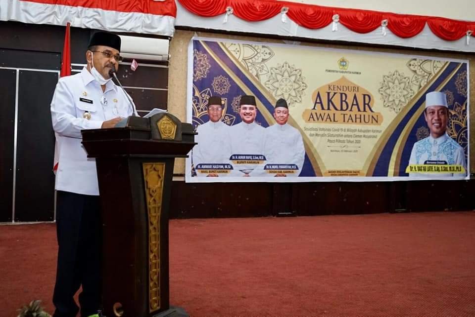 Kenduri Akbar Menyambut Awal Tahun 2021 di Karimun