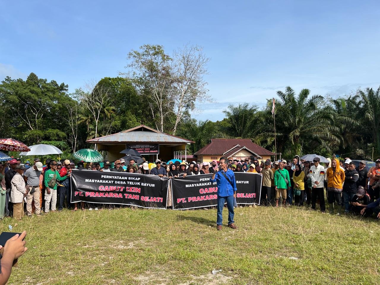 Warga Teluk Bayur Musyawarah Rakyat Tuntut Cabut Izin PT PTS dan Hentikan Kriminalisasi