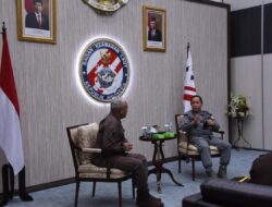 Kepala Bakamla RI Terima Kunjungan Jampidmil