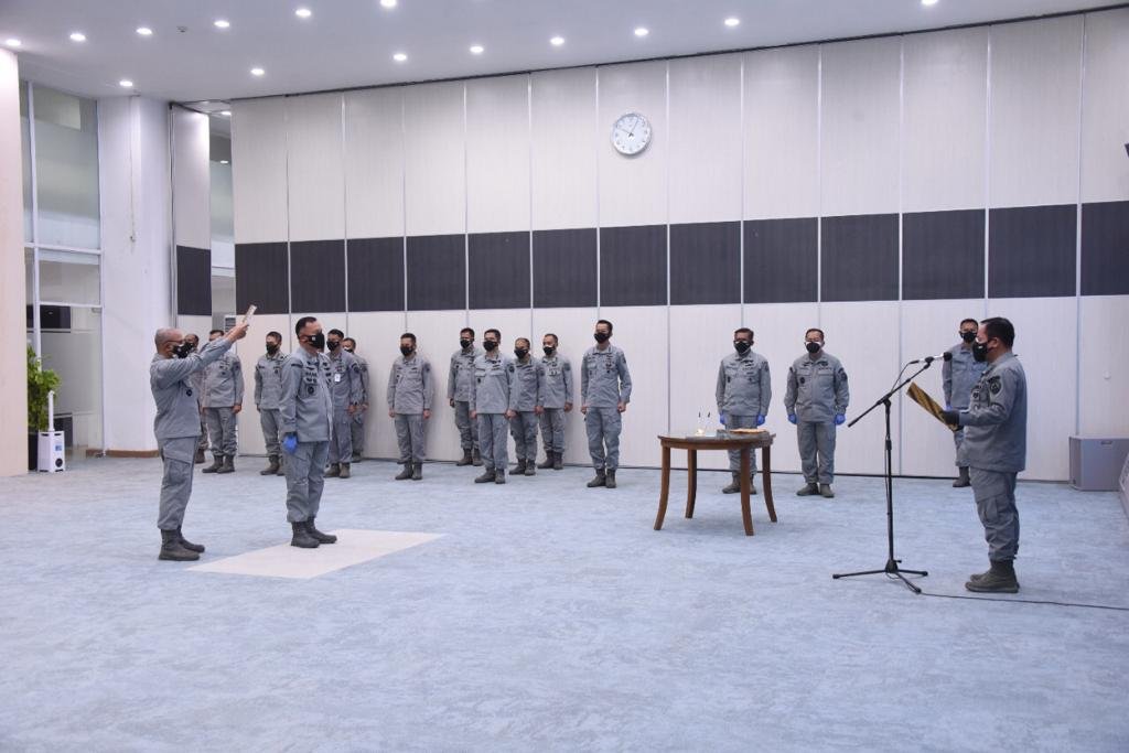 Direktur Operasi Udara Maritim Bakamla RI Resmi Dilantik