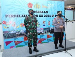 Panglima TNI Tinjau Kesiapan Keamanan dan Gladi Pembukaan PON XX