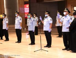 Yasonna Lantik 5 Pimti Pratama: Jaga Integritas, Jangan Mainkan Kewenangan