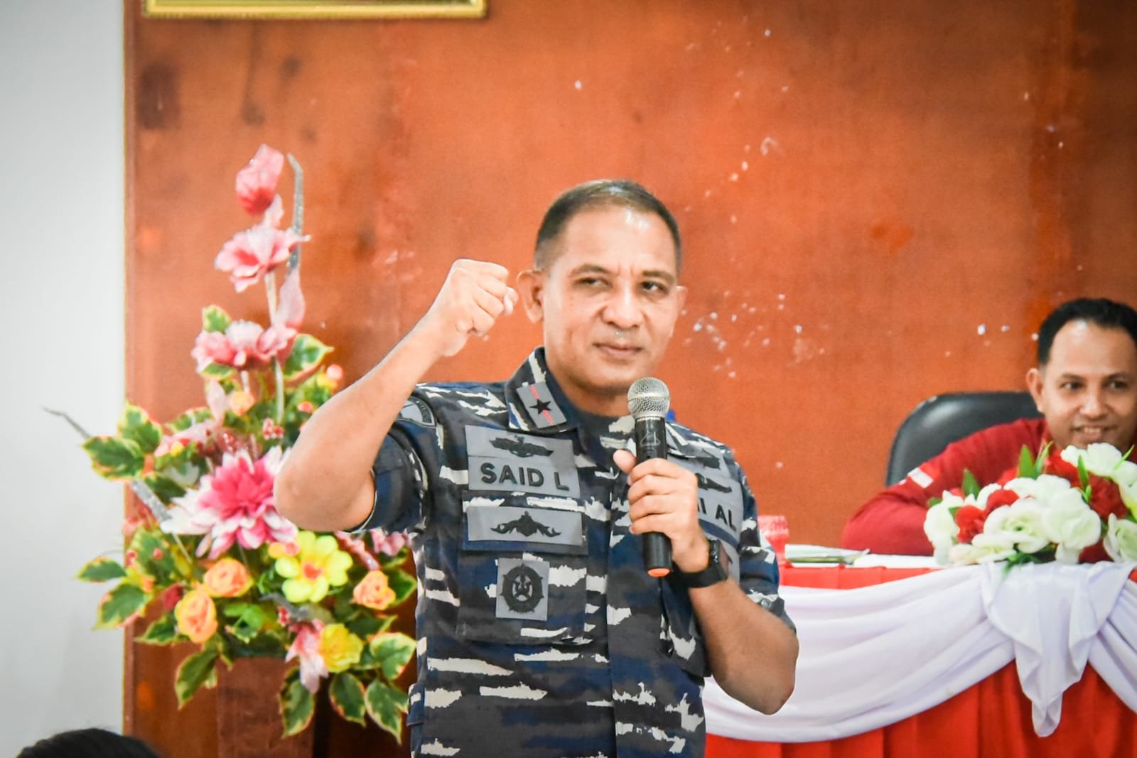 Danlantamal IX Sampaikan Materi Dawilhanla di Kulum Poltekkes Kemenkes